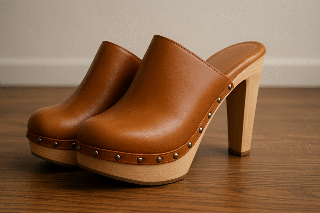 High Heel Clogs