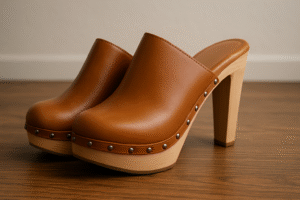 High Heel Clogs