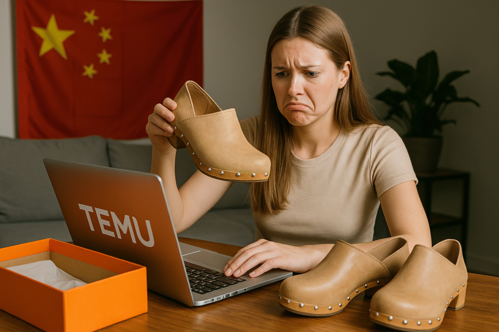 temu clogs